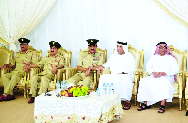 "■ سعود بن صقر يقدم العزاء بحضور خميس المزينة وعبدالرحمن رفيع ومحمد بن فهد | وام"