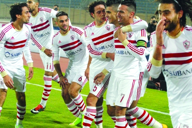 "■ فريق الزمالك يتطلع إلى حصد اللقب اليوم | أرشيفية"