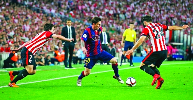 "■ من نهائي كأس ملك إسبانيا بين البارسا وبيلباو | أرشيفية"