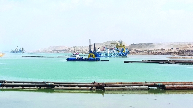 "قناة السويس الجديدة أصبحت جاهزة للمرور السفن | البيان"