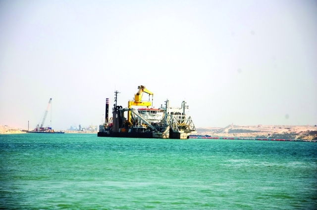 "صور حديثة لقناة السويس الجديدة | البيان"