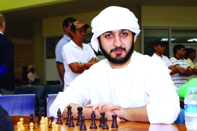"■ الفتى الذهبي سالم عبد الرحمن يتقدم إلى صدارة منافسات الرجال  |  البيان"