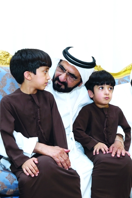 ".. وابني الشهيد فاهم الحبسي ــ تصوير: خليفة عيسى"