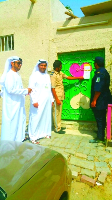 "خلال وضع الإنذارات على المساكن في سمنان"