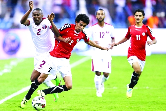 "■ من مباراة اليمن وقطر في خليجي 22 | البيان"