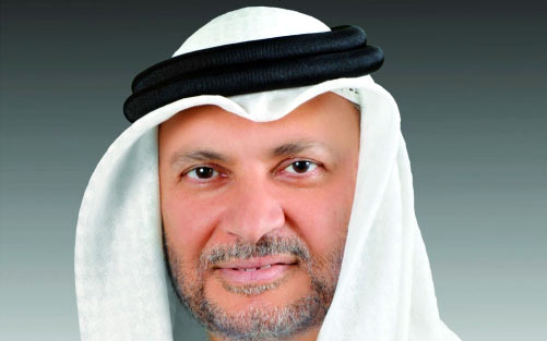 قرقاش: المتحامل الحزبي على  الإمارات يوظف المعلومة بلا تمحيص