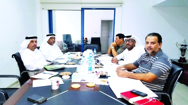"■ اتحاد الدراجات خلال الاجتماع التنسيقي | البيان"