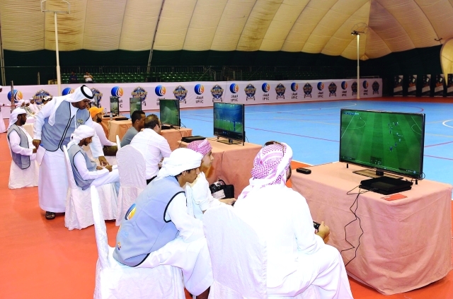 "■ لقطة من منافسات البطولة | البيان"