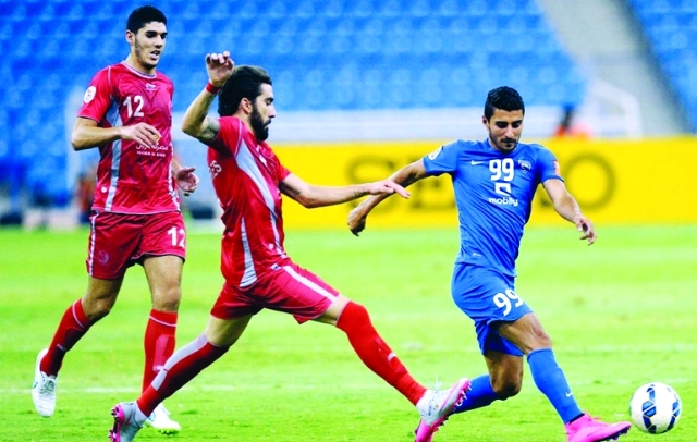 "■ الهلال اكتفى برباعية في مرمى لخويا | البيان"