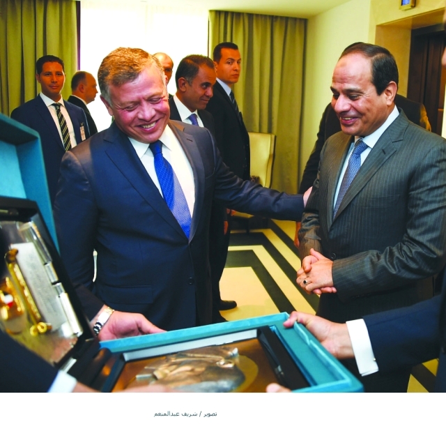 "■ الرئيس المصري والعاهل الأردني في موسكو | البيان"