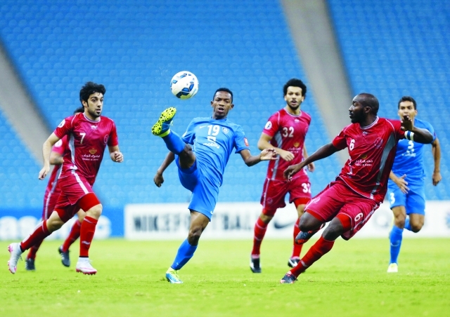 الهلال السعودي يحتج على حكم مباراة لخويا