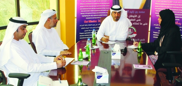 "■ خلال اجتماع المكتب التنفيذي لشطرنج العين | البيان"