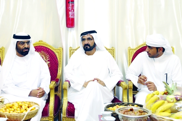 "■ سموه يواسي آل الفقيد"