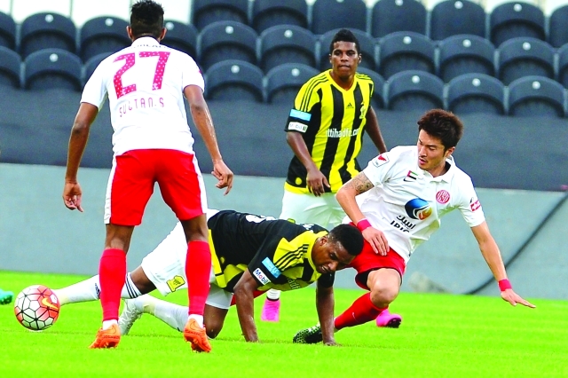 "الجزيرة قدم مباراة قوية أمام الاتحاد  -  البيان"