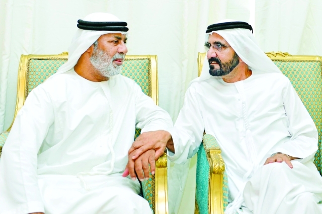 "■ وسموه يعزي أسرتي الشهيدين سلطان الكعبي وعبدالله الكلباني"