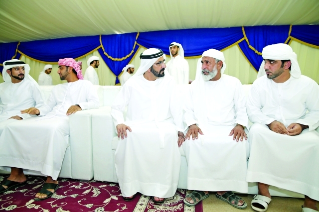 "■ وسموه مواسياً أسرة الشهيد أحمد الشحي"