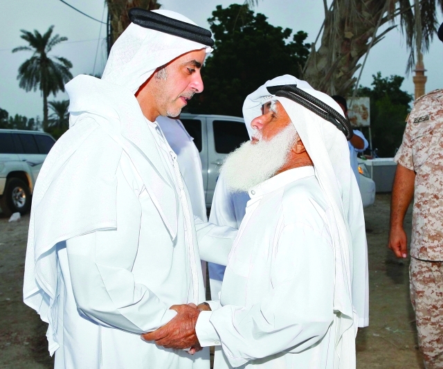 "■ سموه يعزي أسرة الشهيد محمد اسماعيل البلوشي"