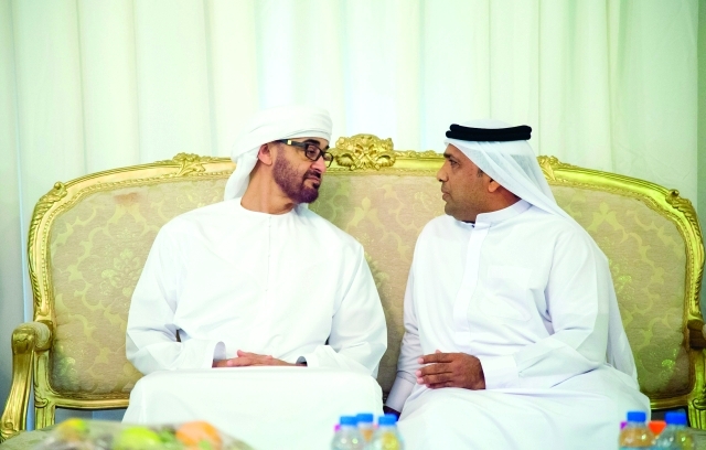 "سموه خلال عزاء الشهيد آل علي"