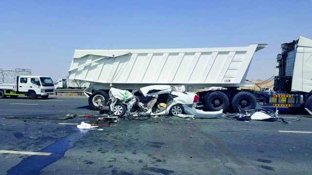 وفاة شاب مواطن إثر  حادث اصطدام