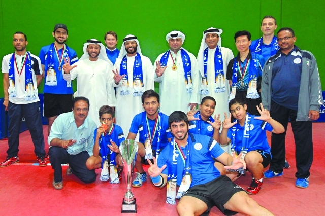 "■ تتويج النصر ببطولة كأس الطاولة | البيان"