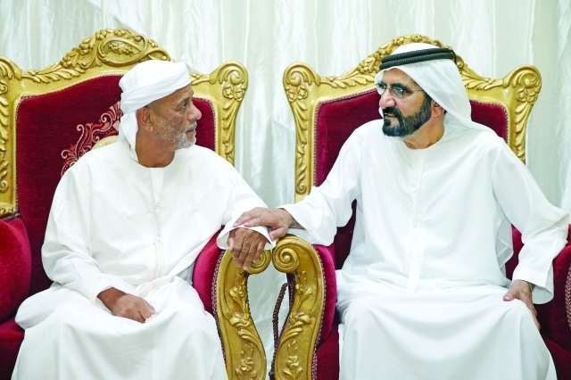 "■ سموه معزياً في الشهيد سلطان الشحي"