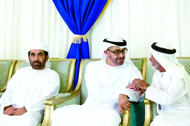 "■ سموه يواسي أسرة الشهيد سعود السعدي"