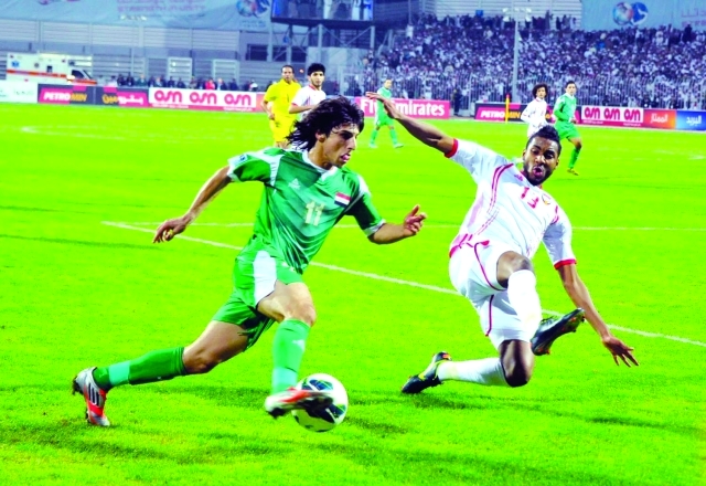 "■ من مباريات كأس الخليج"