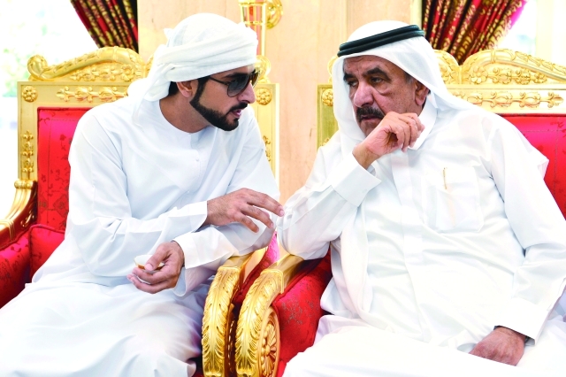 "■ حمدان بن محمد وحمدان بن راشد"