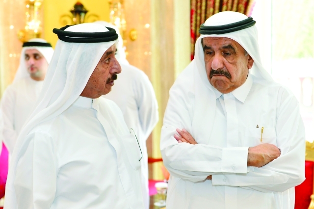 "■ حمدان بن راشد وحشر مكتوم"