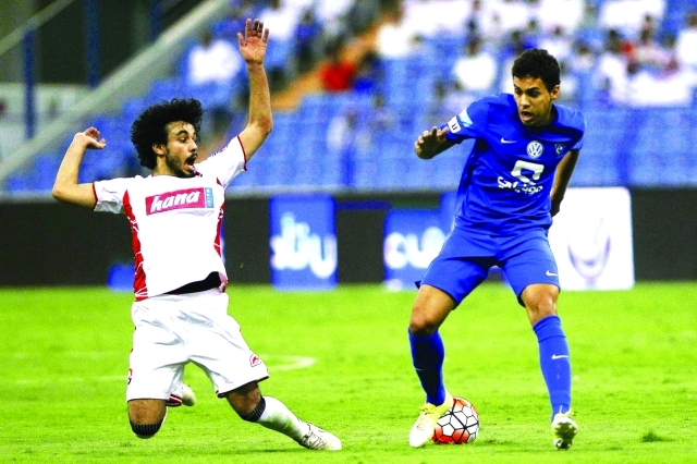 "■ كارلوس إدواردو سجل هدف الهلال في مرمى الرائد | اي بي"
