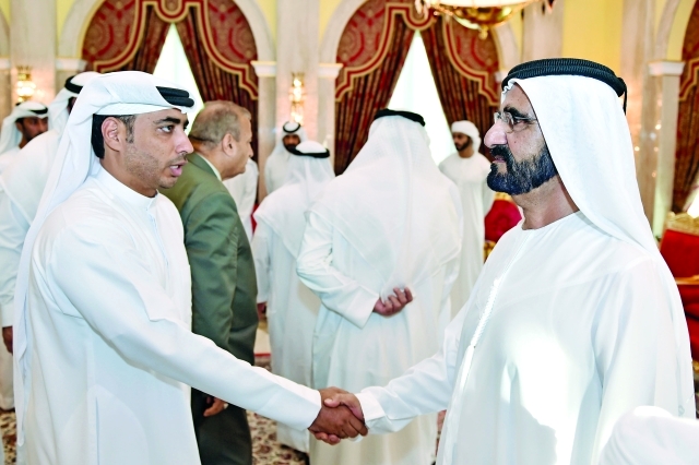 "■ سموه يتقبل تعازي سامي الريامي"