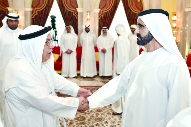 "■ سموه يتقبل تعازي إبراهيم العابد"