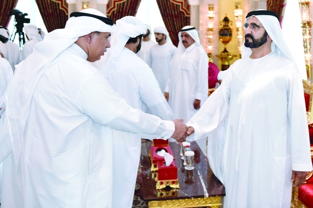 "■ نائب رئيس الدولة يتلقى تعازي المواطنين"
