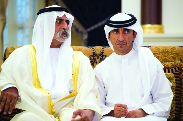 "■سعيد بن مكتوم ونهيان بن مبارك"