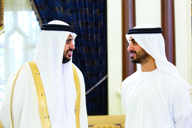 "■ ذياب وحمدان بن محمد بن زايد"