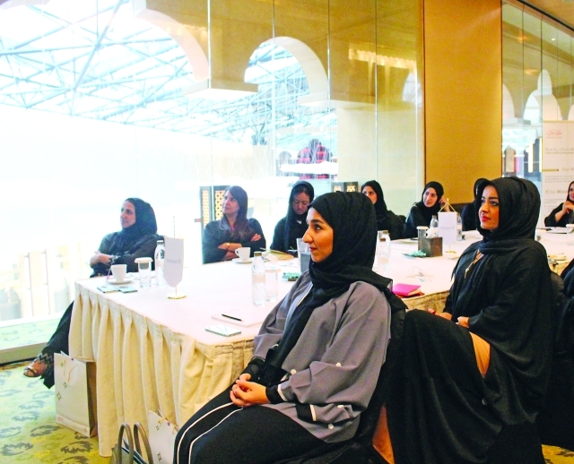 "■ الإماراتيات حريصات على صقل مهاراتهن"
