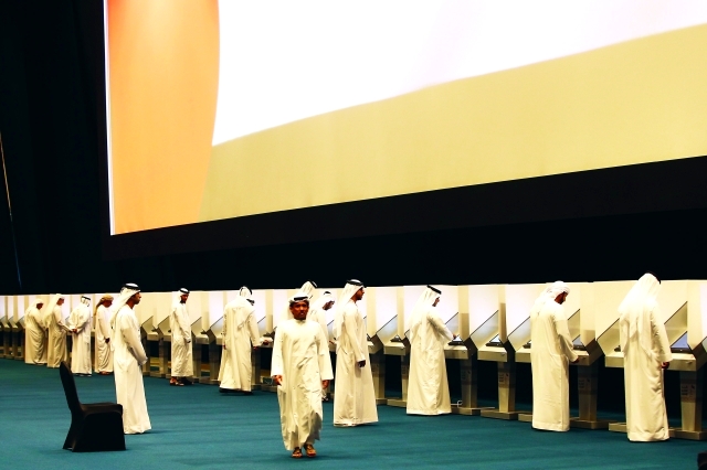 "■ إجراءات ميسرة وإقبال من المواطنين على التصويت  |   تصوير- مجدي اسكندر"