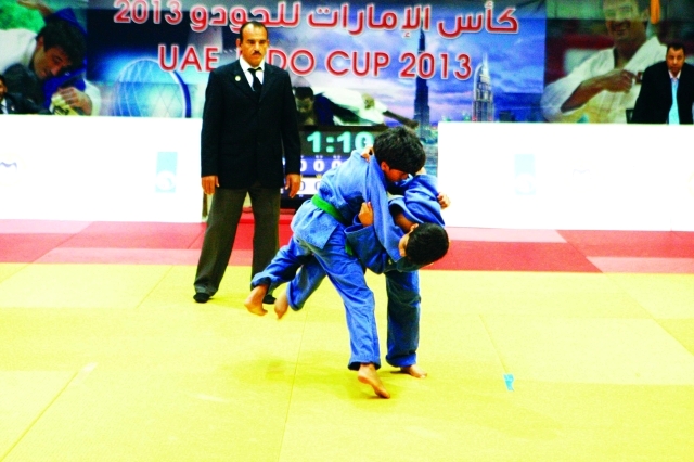 "■ من مباريات الجودو للأشبال | البيان"