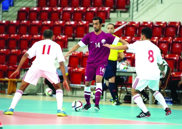 "■ من مباريات منتخب الصالات | البيان"