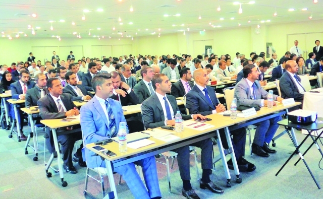 " اعضاء وفد الدولة خلال الملتقى الاماراتي الياباني في طوكيو | البيان"