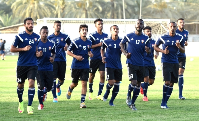 "من تدريبات منتخبنا الأولمبي | البيان"