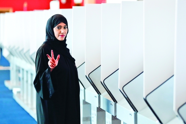 "■ مشهد احتفالي في أم القيوين"