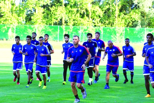 "■ من تدريبات سابقة للنصر | البيان"