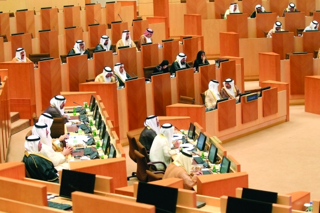 "خلال أحد اجتماعات المجلس الوطني السابقة | أرشيفية"