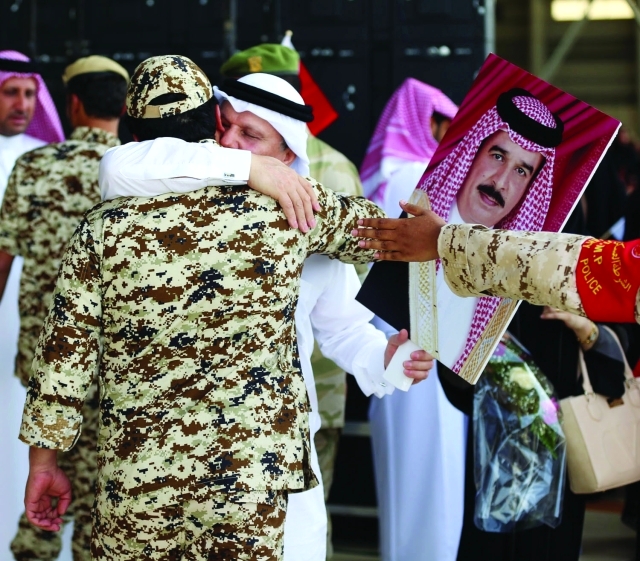 "Ⅶ استقبال ملكي شعبي في البحرين لقوة الواجب | بنا"