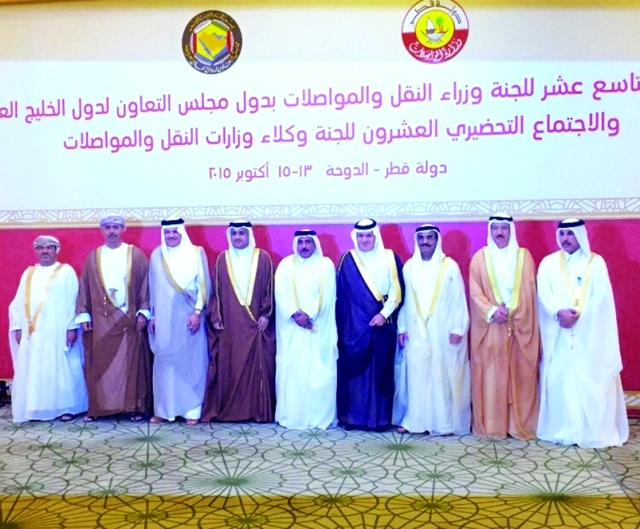 "عبدالله بلحيف خلال مشاركته في لجنة وزراء النقل العرب ــ وام"