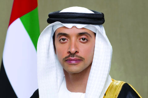 "ABU DHABI, UNITED ARAB EMIRATES - November 23, 2011: Official portrait of HH Sheikh Hazza bin Zayed Al Nahyan National Security Advisor for the United Arab Emirates and Vice Chairman of the Executive Council. ( Ryan Carter / Crown Prince Court - Abu Dhabi )"