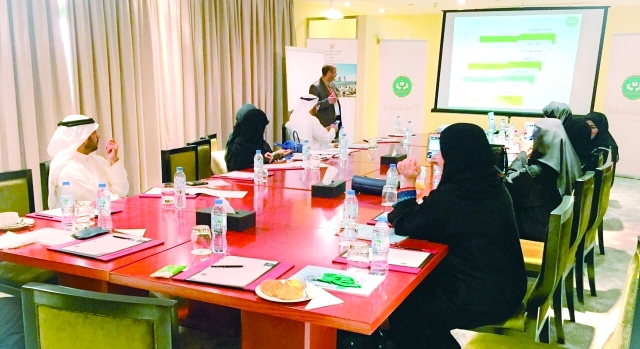 "جانب من الورش التعريفية | من المصدر"