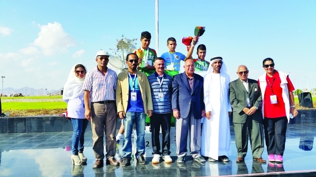 "الفريق الجزائري حقق المراكز الثلاثة الأولى في سباق الفردي العام للناشئين البيان"