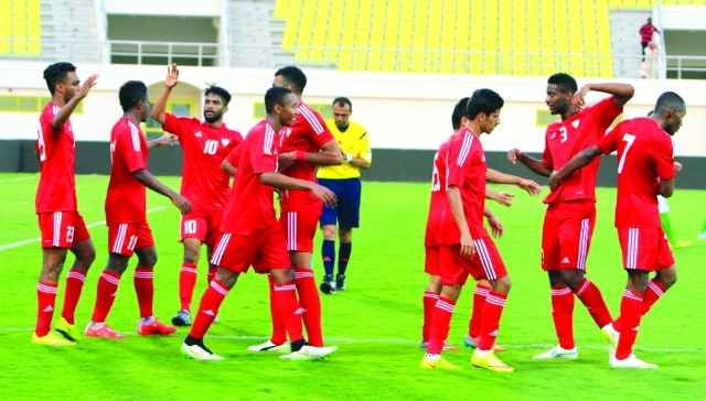 "■ جانب من تدريبات منتخبنا الأولمبي | البيان"